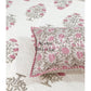 Pink Floral Motifs Comforter Set