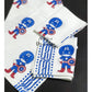 Captain America Hand Block Printed Kids Towel Set