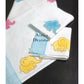 Happy Elephant Hand Block Printed Kids Towel Set