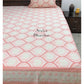 Pink Mughal Jaal Bedsheet
