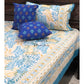 Multicolour Leaf Motifs Bedsheet