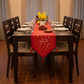 Floral Motifs Hand Block Printed Dining Table Runner