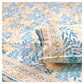 Multicolour Leaf Motifs Bedsheet