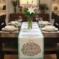 Floral Motifs Hand Block Printed Dining Table Runner