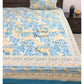 Multicolour Leaf Motifs Bedsheet