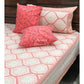 Pink Mughal Jaal Bedsheet