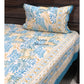 Multicolour Leaf Motifs Bedsheet