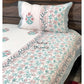 Designer Mughal Motifs with Floral Jaal Bedsheet