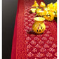 Floral Motifs Hand Block Printed Dining Table Runner