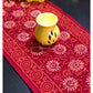 Floral Motifs Hand Block Printed Dining Table Runner