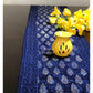Floral Motifs Hand Block Printed Dining Table Runner