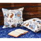 Blue Floral Cushion Covers