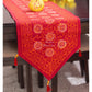 Floral Motifs Hand Block Printed Dining Table Runner