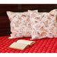 Orange Bird Motifs Cushion Covers