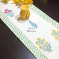 Floral Motifs Hand Block Printed Dining Table Runner
