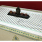 Turquoise and Green Floral Motifs Hand Block Printed Dining Table Cover