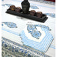 Paisley Motifs Hand Block Printed Dining Table Cover
