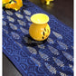 Floral Motifs Hand Block Printed Dining Table Runner