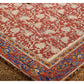 Maroon Kalamkari Hand Block Dining Table Cover