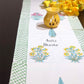 Floral Motifs Hand Block Printed Dining Table Runner